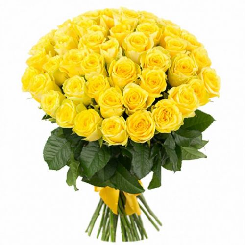Заказать с доставкой букет желтых роз по Киржачу
